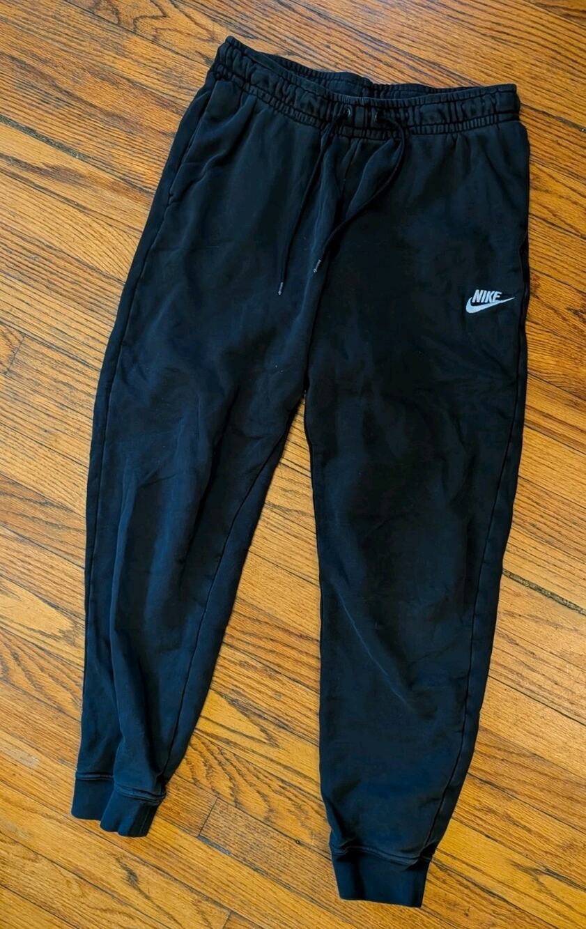 Nike Sweatpants Women's Small Black Pockets